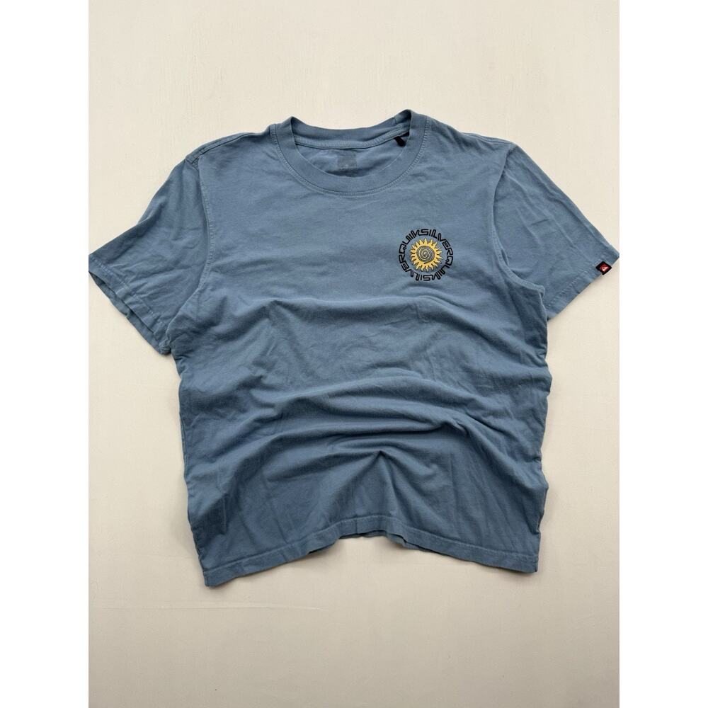 Quiksilver Waterman Trophy Catch T-Shirt Blue Small